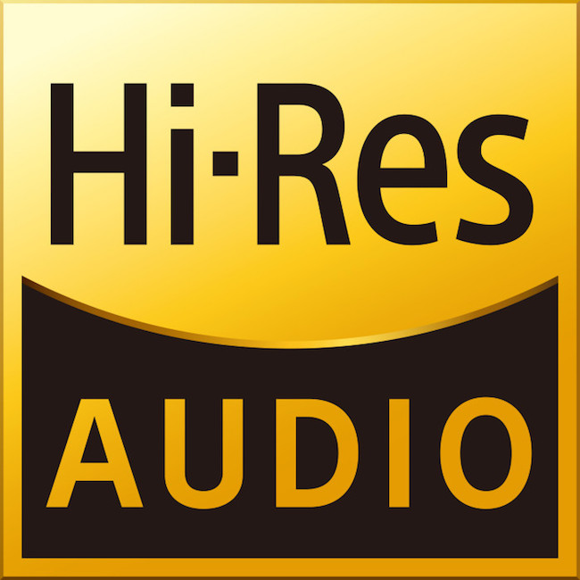 �udios em Hi-Res Audio (24 bit a 96 KHz)